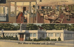 Old South Restaurant Postcard