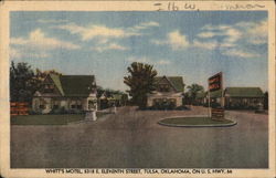 Whitt's Motel Tulsa, OK Postcard Postcard Postcard