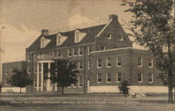 Caraway Hall, Women's Dormitory, Arkansas Polytechnic College Russellville, AR Postcard Postcard Postcard