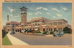 Missouri Pacific Depot Little Rock, AR Postcard Postcard Postcard