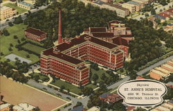 Skyview St. Anne's Hospital Chicago, IL Postcard Postcard Postcard