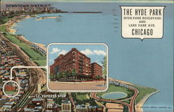 The Hyde Park Chicago, IL Postcard Postcard Postcard
