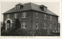 The Lutheran Home - Junior Girls Cottage Postcard