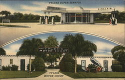 Tylers Motor Court Orlando, FL Postcard Postcard Postcard