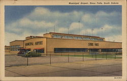 Municipal Airport Postcard