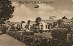Beechwood Aut-O-Tel San Luis Obispo, CA Postcard Postcard Postcard