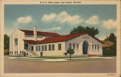 B.P.O. Elks Lodge Postcard