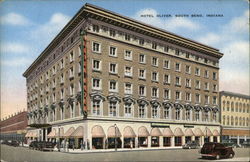 Hotel Oliver South Bend, IN Postcard Postcard Postcard