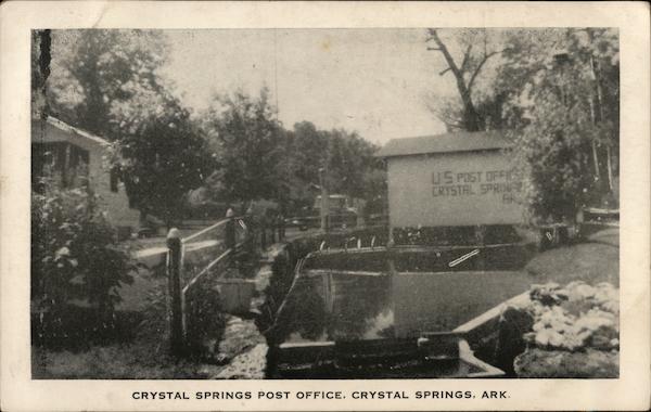 Crystal Springs Post Office Arkansas