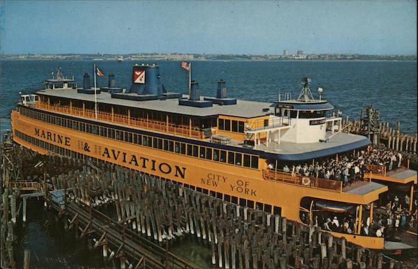 NewYork - Staten Island Ferry Boat John F. Kennedy