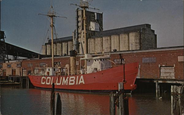 The Columbia - Lightship No. 88 Steamers