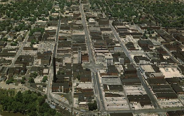 Air View of Danville, Illinois