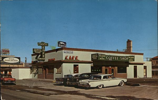 Carl's Cafe Coffee Shop Elko Nevada