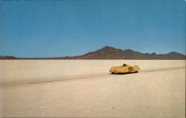 Bonneville Salt Flats, UTAH Wendover Auto Racing