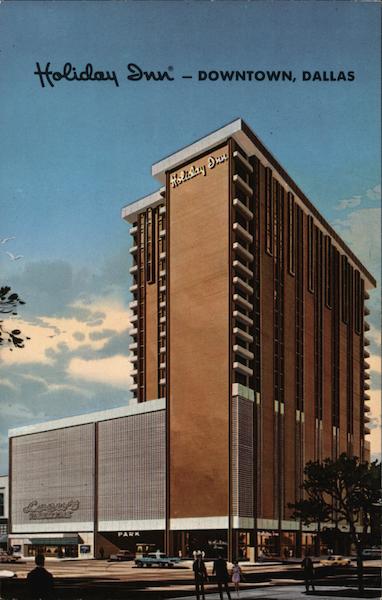 Holiday Inn-Downtown, Dallas Texas Postcard