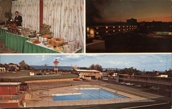 Venice Motel and Restaurant Hagerstown, MD Postcard