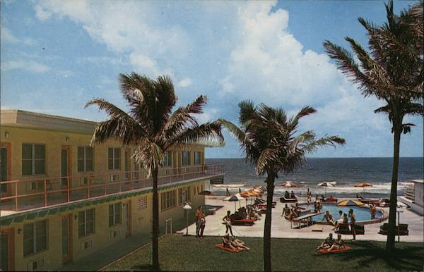 Whispering Palms Resort Motel Miami Beach Florida Wasman
