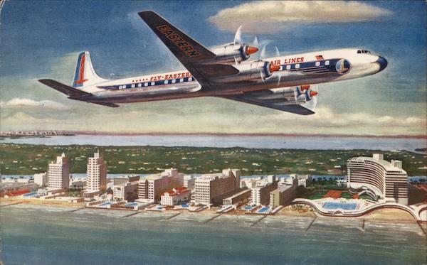 Eastern Air Lines Golden Falcon (DC-7B) Aircraft