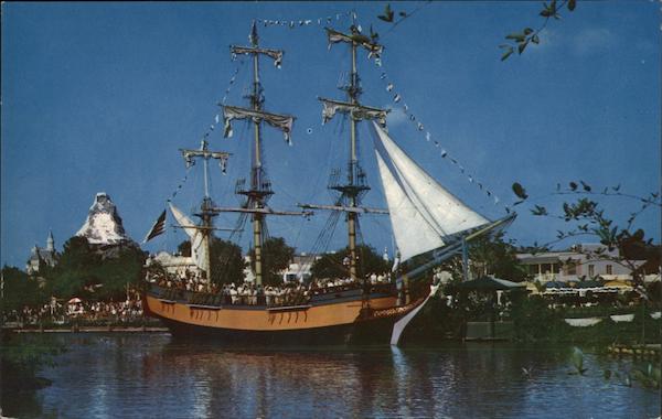 Frontierland - Sailing Ship  Columbia Disney