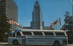 American Pacific Stage Co Los Angeles, CA Buses Postcard Postcard Postcard