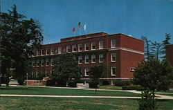 Hovey Hall, Illinois State University Postcard