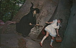 Wicked Witch of the West - Beech Mountain Postcard