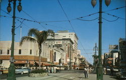 Looking Along Canal Street Looking Along Canal Street
