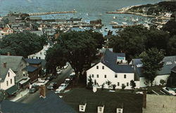 Rockport Harbor from The Old Sloop Massachusetts Postcard Postcard Postcard