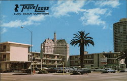TraveLodge Long Beach Downtown California Postcard Postcard Postcard