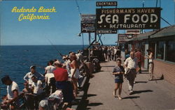 Monstad Pleasure Fishing Pier at Fisgherman's Wharf Postcard