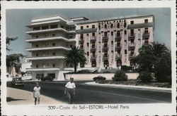 Hotel Paris Estoril, Portugal Postcard Postcard Postcard