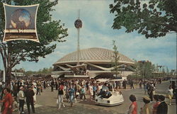 General Electric Pavilion 1964 NY Worlds Fair Postcard Postcard Postcard