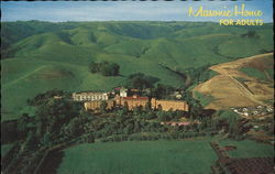 Masonic Home for Adults Union City, CA Postcard Postcard Postcard