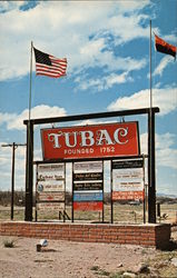 Entrance Sign Tubac, AZ Postcard Postcard Postcard
