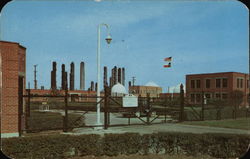 Synthetic Rubber Plant Port Neches, TX Postcard Postcard Postcard