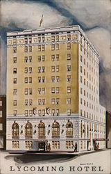 Lycoming Hotel Postcard