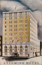 Lycoming Hotel Postcard