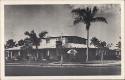 Rancho Morgan Motel Postcard