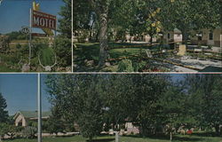 Mountain View Motel Buffalo, WY Postcard Postcard Postcard