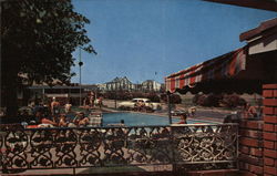 Town Park Motor Hotel Postcard