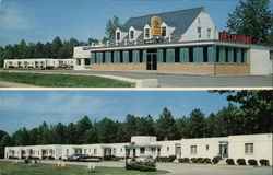 Bowie's Motel and Restaurant Postcard