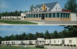 Bowie's Motel and Restaurant Lorne, VA Postcard Postcard Postcard