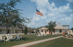 Warren's Motel & Restaurant Postcard