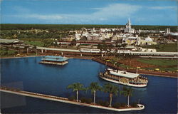 The Magic Kingdom Orlando, FL Disney Postcard Postcard Postcard