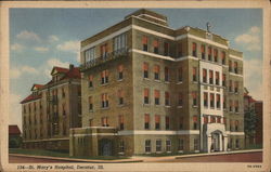 St. Mary's Hospital Decatur, IL Postcard Postcard Postcard