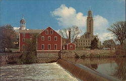 Slater Mill and City Hall Pawtucket, RI Postcard Postcard Postcard