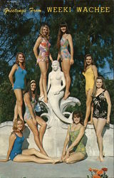 Greetings from Weeki Wachee Postcard
