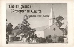 The Highlands Presbyterian Church Daytona Beach, FL Postcard Postcard Postcard