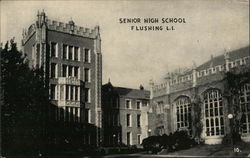 Senior High School Flushing, NY Postcard Postcard Postcard