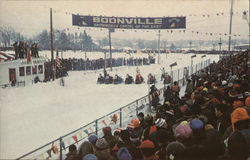 Boonville Snowmobile Capital of the East Postcard